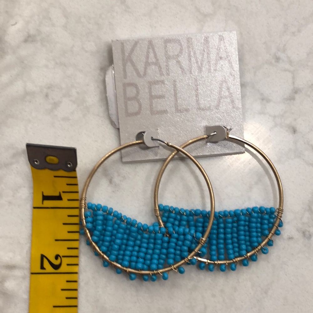 ⬇️ ⬇️CLEARANCE⬇️ NWT Karma Bella Earrings - Picture 5 of 5
